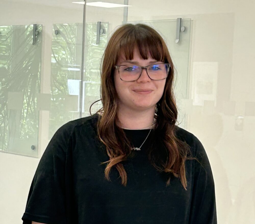 Caley Witchell, graduate trainee at MJ Medical